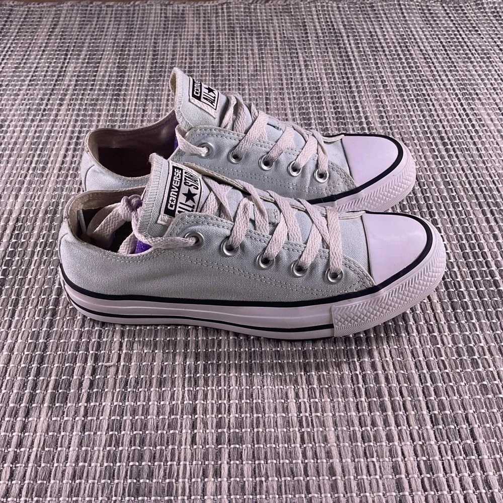 Converse Chuck Taylor All Star Low Top Mint Green Sneakers 153872F Womens 6